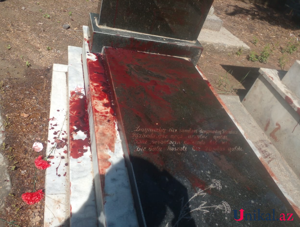 Qəbiristanlıqda boğazı kəsilmiş kişi aşkarlandı - Mingəçevirdə dəhşət